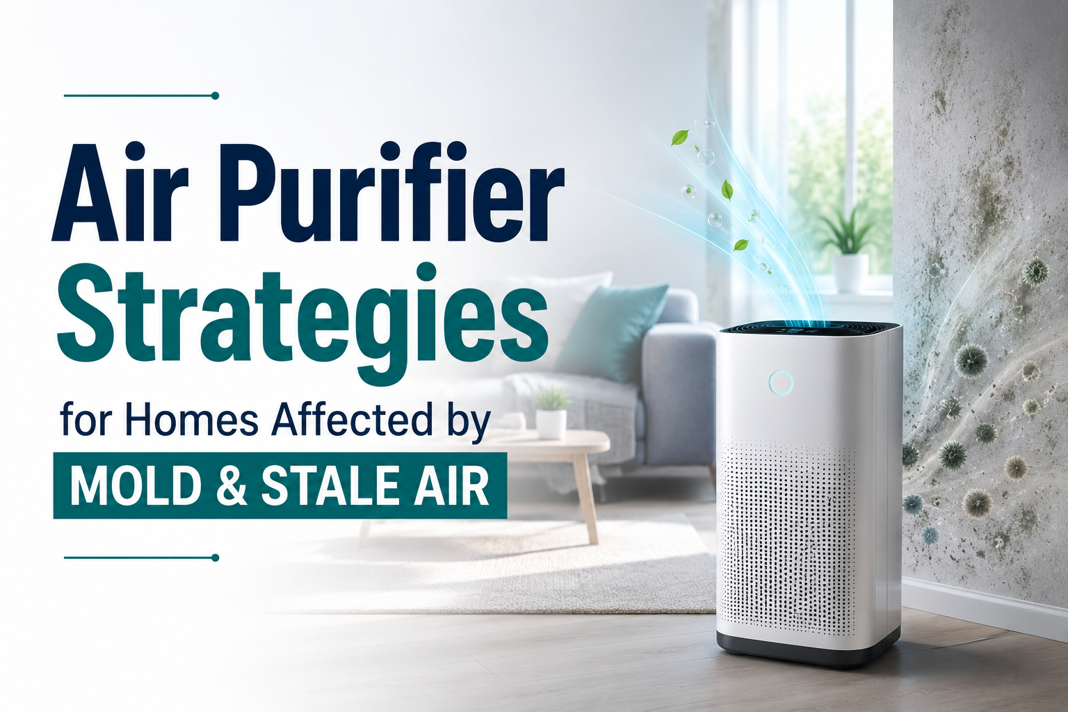 Air Purifier Strategies for Homes Affected by Mold and Stale Air